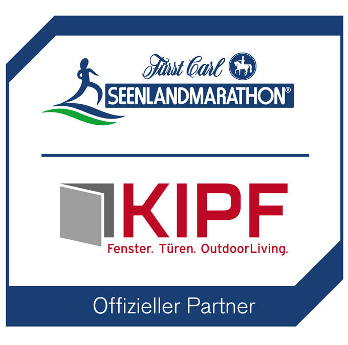 Aussichtsreiche Partnerschaft: KIPF Fenster. Türen. OutdoorLiving. unterstützt den Seenlandmarathon