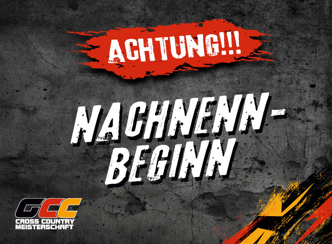 GCC Bühlertann: Nachnennbeginn am 14. September 2024!