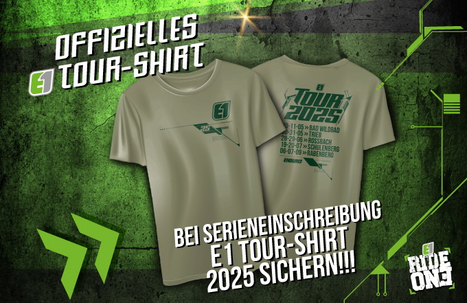 Das neue E1-Serienshirt – Dein Must-Have für die Saison