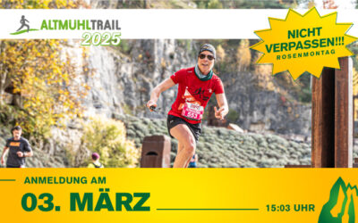 Altmühltrail 2025: Am Rosenmontag wird’s ernst