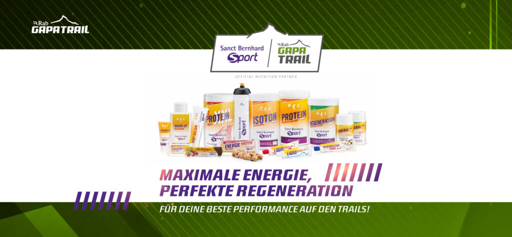 Sanct Bernhard Sport – Dein Nutrition-Partner beim Rab GaPa Trail!