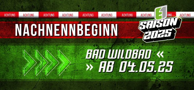 Enduro One Bad Wildbad: Nachnennbeginn am 04. Mai 2025