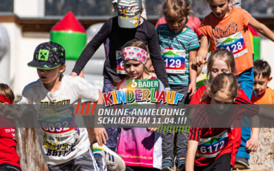 Letzte Chance: Online-Anmeldung nur bis 11. April!