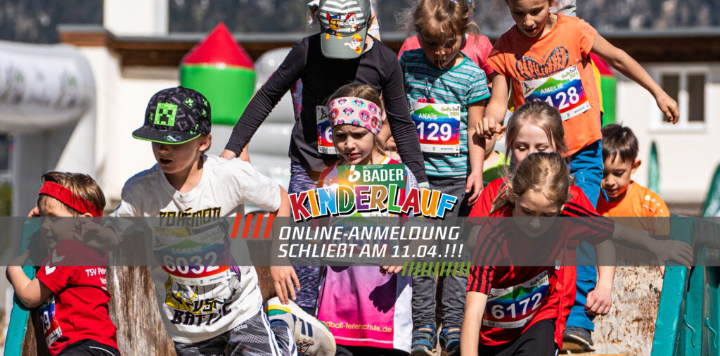 Letzte Chance: Online-Anmeldung nur bis 11. April!