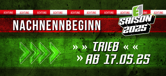 Enduro One Trieb 2025: Nachnennbeginn startet am Samstag!