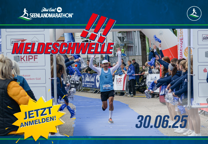Fürst Carl Seenlandmarathon nähert sich nächster Meldeschwelle – noch bis 30. Juni sparen!