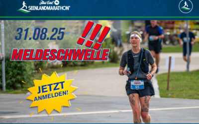 Letzte Meldeschwelle beim Fürst Carl Seenlandmarathon 2025