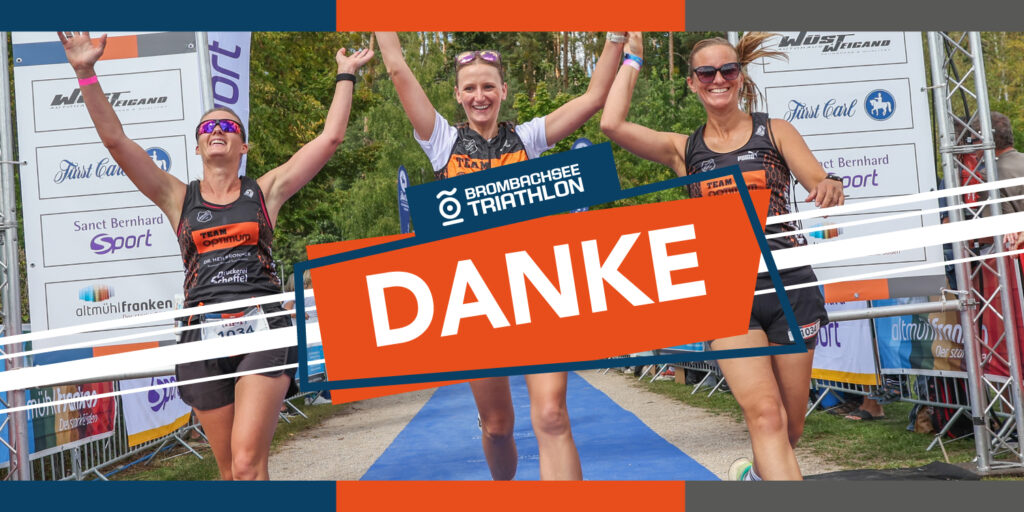 Danke, dass Du Teil des ersten Brombachseetriathlons warst!