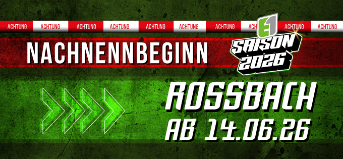 Nachnennung: Jetzt Schon an Roßbach denken!