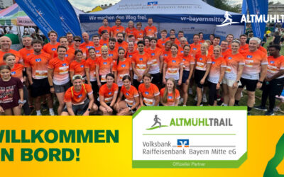 Volksbank Raiffeisenbank Bayern Mitte wird neuer Partner des Altmühltrail 2026