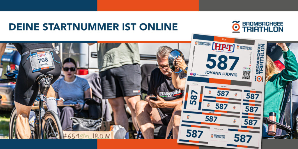 Eure Startnummer wartet auf Euch!