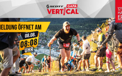 SCOTT GaPa Vertical 2027 – Anmeldung öffnet am 8.8.26 um 08:08 Uhr