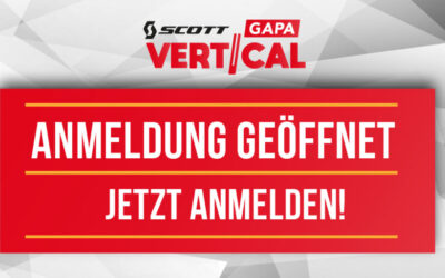 SCOTT GaPa Vertical 2027: Anmeldung geöffnet – jetzt Frühbucherpreis sichern!