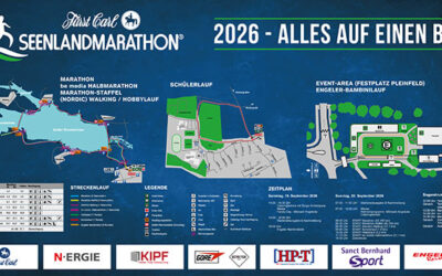 Das volle Programm beim Fürst Carl Seenlandmarathon
