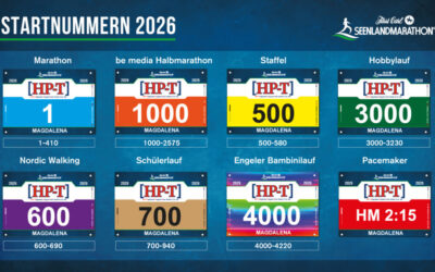 Schon nachgeschaut? Deine Startnummer für den Fürst Carl Seenlandmarathon